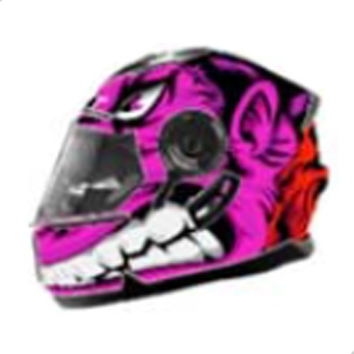 Casco Abatible Dot Ir-190 King Beast Rosa Talla L