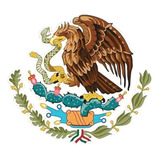 Calcomania Escudo Bandera Mexico Auto Camioneta Camion Moto