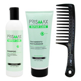 Prismax Repair Care Kit Shampoo + Tratamiento + Peine Pelo