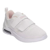 Zapatillas Kappa Play Fullvelcro Niños Blanco Rosa