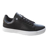 Zapatilla Urbana Hombre Plataforma Eco Cuero Stone 8102 8100