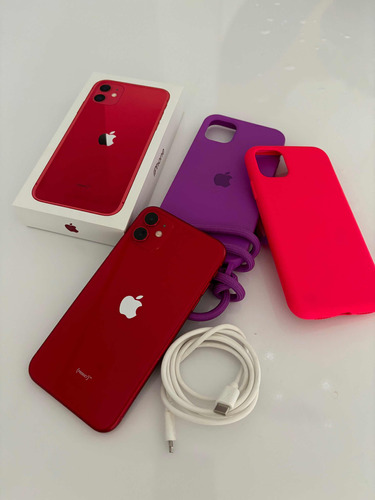iPhone 11 64gb Vermelho Usado Perfeito Estado