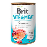 6 Lata Brit Care Paté & Meat Salmon De 400 Gm. Envio Gratis
