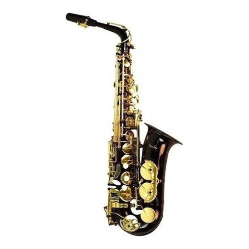 Saxofon Alto Neg. Silvertone Slsx020 Nuevo Envio Gratisy Msi