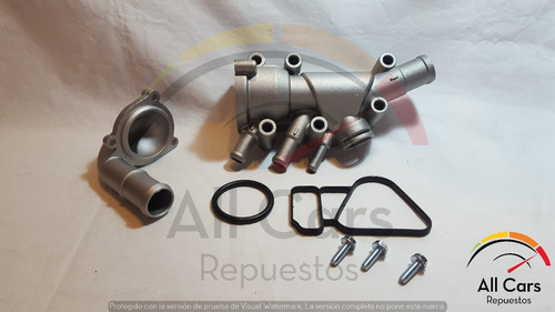 Porta Termostato Aluminio Ford Courier 1.6 8v Zetec Rocam Foto 2