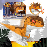 Juguete Dinosaurio Jurassic World Park Ruge Y Camina Mattel