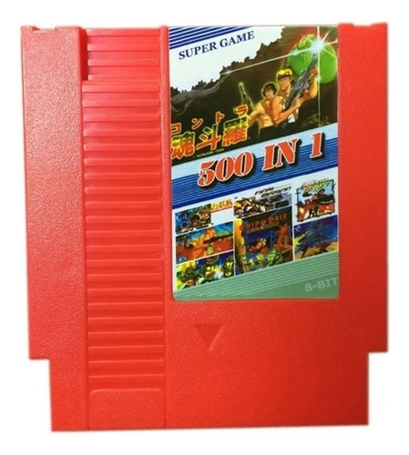 Cartucho De Colección Nes 500 En 1 Tipo B Super Game