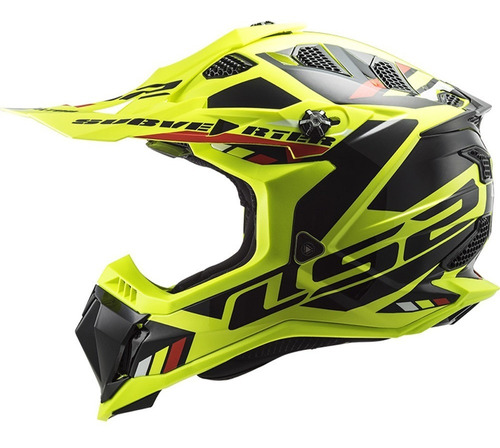 Casco Moto Mx Ls2 700 Subverter Evo Stomp Pr