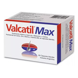 Valcatil Max Para Caída Del Pelo X 30 Cápsulas Blandas