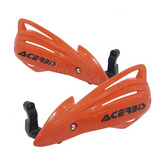 Cubre Manos Protector Acerbis Tri Fit Naranja Ktm Universal