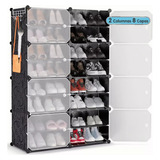 Zapatos Organizador Zapatera Cajas 8 Niveles 32 Pares Lonk