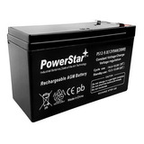 Powerstar Ps12-9.0 12v 9ah Batería De Plomo Sellada Agm Sin 