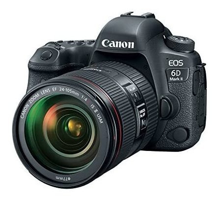 Cámara Digital Canon Eos 6d Mark Ii Con Lente 24-105mm