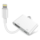  Adaptador Av Digital Hdmi Carga Para iPhone Lightning 50 Cm