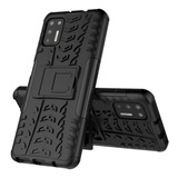 Funda Tire Para Moto G9 Plus Xt2087-1 Case Con Cristal 9d