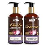 Wow Skin Science Red Onion Black Seed Oil Shampoo & Conditio