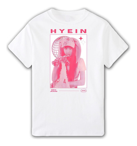 Remera Hyein - New Jeans Aesthetic Unisex Kpop Coreana 