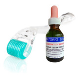 Derma Roller Drs 0.5 192 Agujas Titanio + Serum Hialuronico