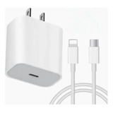 Cargador Carga Rápida Para iPhone 12 13 14 Tipo C Cable