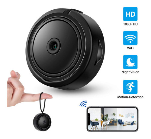 Mini Cámara Hd 1080p Wifi Bolsillo Cuerpo Cámara Monitor