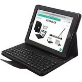 Apple iPad 2/3/4 Keyboard Case,eoso Folding Leather Folio Co