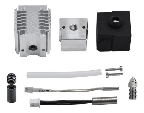 Kit De Boquillas Hotend Para Ender-3-v3 Se Nano Throat+placa