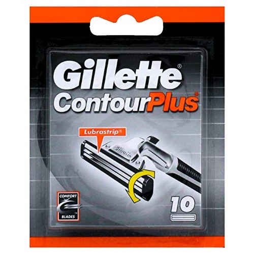 Cartuchos Plus Original Gillette Contour - 10 Paquete