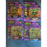 Tmnt Mutant Mayhem 4 Tortugas Figuras Leo Rafa Don Y Mikey