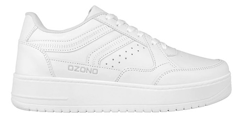 Tenis Caballero Sneakers Casual Capa De Ozono 623202 Blanco