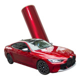 3 Mts Vinil Wrap Rojo Cereza Glossy Luxury Autoelite Cwf