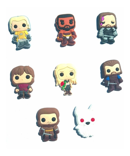 Imanes Para Refrigerador Game Of Thrones Pack 2, 8 Unidades