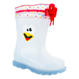 Bota Lluvia Niño Pollito Impermeable Transpirable 612-br