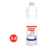 Fibro Pack 4 Und - Limpiador Amonio Gel Biodegradable 900 Ml