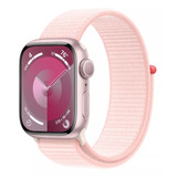 Apple Watch Series 9 Gps + Celular  Caja De Aluminio Rosa De 45 Mm  Correa Loop Deportiva Rosa Claro - Distribuidor Autorizado