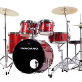 Bateria Nagano Garage Fusion 20 Red Ferragens+banco