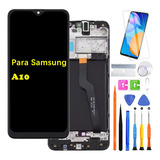 Pantalla Lcd Para Samsung A10 A105m A105f Original Con Marco