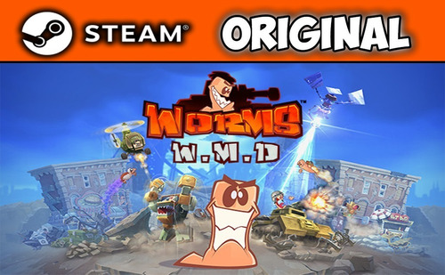 Worms W.m.d | Pc 100% Original Steam