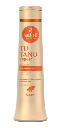 Shampoo Tutano Vegetal 500ml Haskell