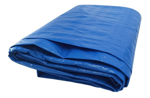 Cobertor Azul Cubre Pileta De Lona Rafia Multiuso  - 7x9 M.