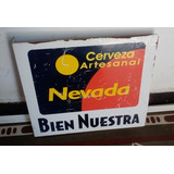 Cartel De Propaganda De Cerveza Artesanal Nevada Doble Fax