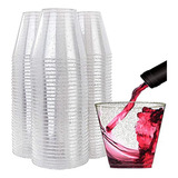 Copas De Vino De Plástico Transparente, Plástico Con Purpuri
