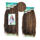 Cabelo Anjo Plus Bio Fibra 80 Cm Cacheado Megahair Entrelace