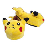 Pantuflas Pikachu Excelente Calidad Bordado