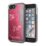 Carcasa Guess Compatible Con iPhone 7/8, Glitter Pink