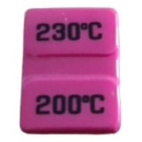 Tecla Temperatura 200/230º Prancha Titanium 450 Pink Taiff 