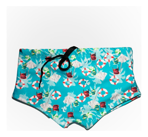 Sunga Boxer Infantil Praia Piscina Estampadas - Qualidade Uv