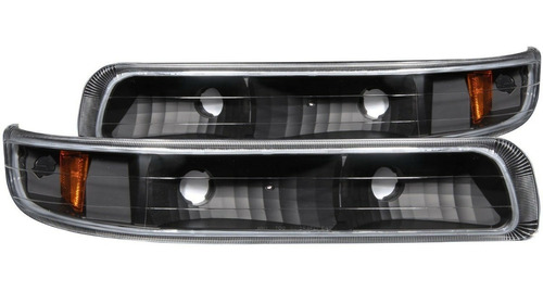 Chevrolet Tahoe Silverado 99 00 01 02 Cuartos Negros Par