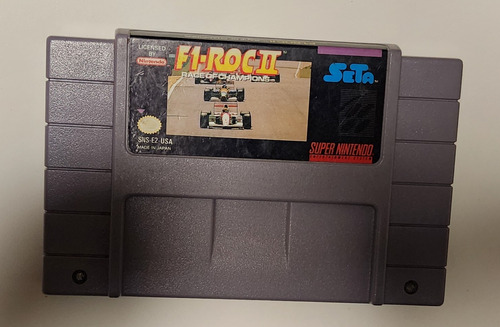 Cartucho F1 Roc 2 Super Nintendo Fx