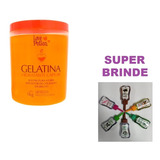 Gelatina Hidratante Capilar 1kg Love Potion + Brinde