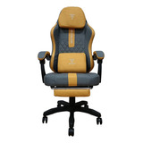 Silla Gamer Wetech Color Gris/negro Modelo Ls-1118